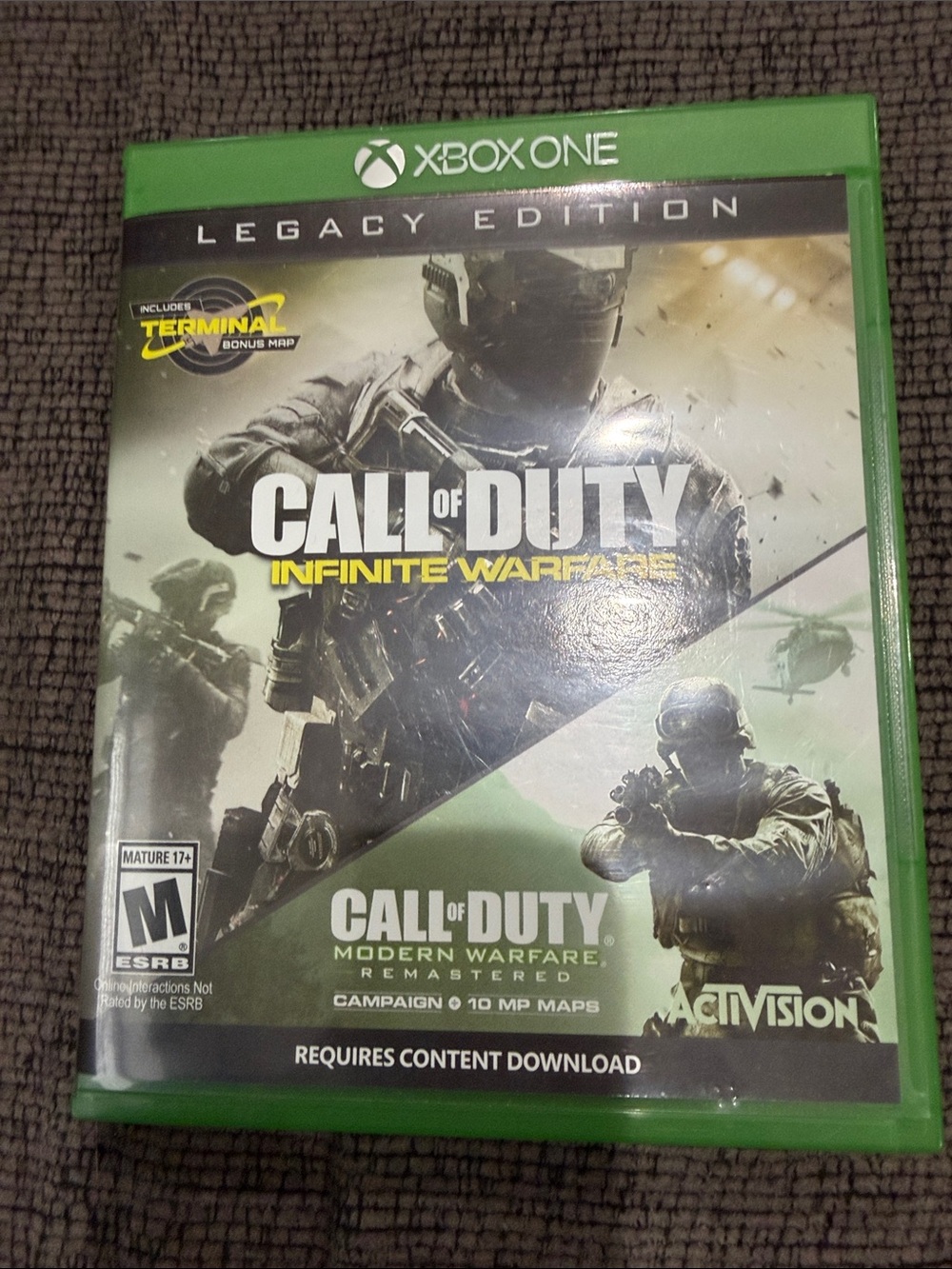 Call of Duty: Infinite Warfare - Legacy Edition for Xbox One (Green)